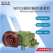 蝸輪蝸桿減速機(jī)-WPDX型蝸輪蝸桿減速機(jī)