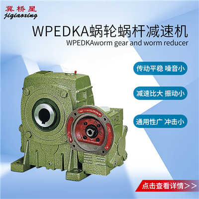 蝸桿減速器-WPEDKA型蝸桿減速器